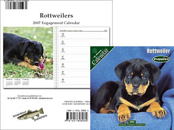 Rottweiler Calendars